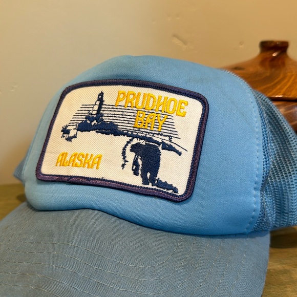 Vintage Other - Vintage trucker hat - Prudhoe bay Alaska